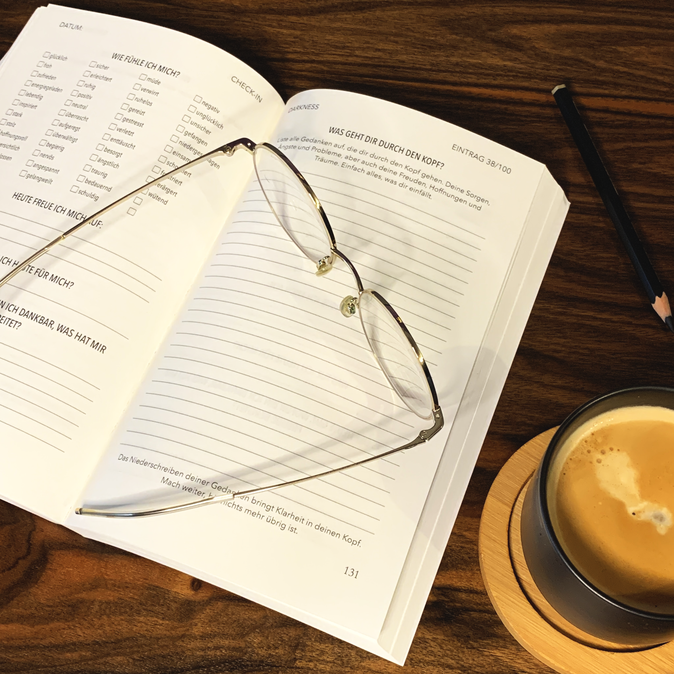 Picture of guided journal.